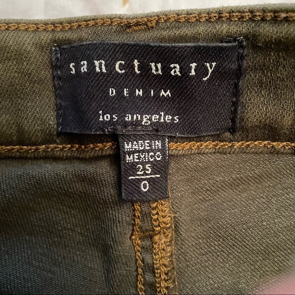 Sanctuary Denim Camo print Social Ankle Skinny Standard Rise jeans - Picture 5 of 10